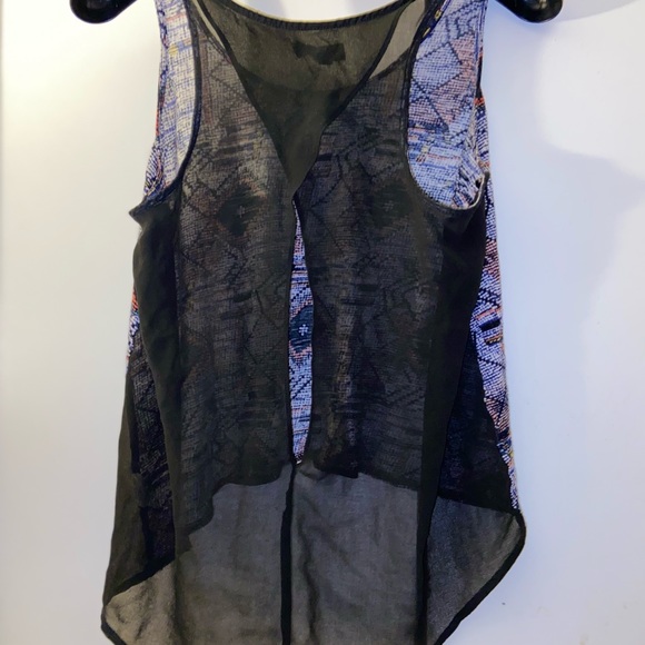 Mesh pattern shirt - Picture 3 of 3